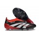 adidas Predator Elite Laceless FG X MOMENTS Negro Blanco Rojo