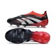 adidas Predator Elite Laceless FG X MOMENTS Negro Blanco Rojo