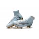 Botas de fútbol Nike Mercurial Superfly V FG CR7 Blanco Oro Negro