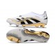 adidas Predator Elite Laceless FG Ftwr Blanco Dorado Met