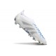 adidas Predator Elite Laceless FG Blanco Gris Azul