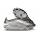 adidas Predator Elite Laceless FG Plateada Gris