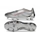 adidas Predator Elite Laceless FG Plateada Gris