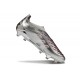 adidas Predator Elite Laceless FG Plateada Gris
