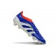 adidas Predator Elite Laceless FG Botas Azul Lúcido Ftwr Blanco Rojo