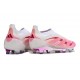 adidas Predator Elite Laceless FG Rosa Blanco