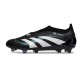 adidas Predator Elite Laceless FG Negro Blanco Azul