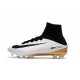 Nuevo Botas de fútbol Nike Mercurial Superfly 5 FG Blanco Oro Negro
