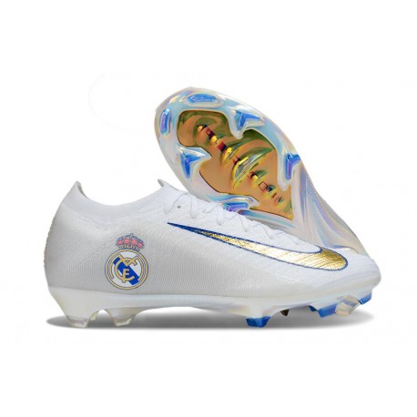 Botas de Futbol Nike Mercurial Vapor 16 Elite FG Real Madrid Blanco