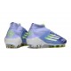 Zapatilla adidas F50 Elite Mid FG Violeta Tone Limón Lúcido Morado Rush