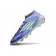 Zapatilla adidas F50 Elite Mid FG Violeta Tone Limón Lúcido Morado Rush