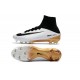 Nuevo Botas de fútbol Nike Mercurial Superfly 5 FG Blanco Oro Negro