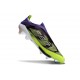 Botas de Futbol adidas F50 + LL FG Morado Rush Ftwr Blanco Limón Lúcido