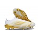 Botas de Futbol adidas F50 + LL FG Blanco Met Dorado