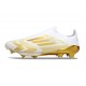Botas de Futbol adidas F50 + LL FG Blanco Met Dorado