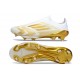 Botas de Futbol adidas F50 + LL FG Blanco Met Dorado