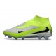 Bota de Futbol Nike Phantom 6 DF Elite FG Gris Verde Negro