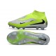 Bota de Futbol Nike Phantom 6 DF Elite FG Gris Verde Negro
