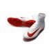 Zapatillas de fútbol Nike Mercurial Superfly 5 FG Blanco Rojo