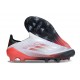 Zapatos de Fútbol adidas F50 Elite LL FG Blanco Negro Rojo