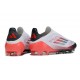 Zapatos de Fútbol adidas F50 Elite LL FG Blanco Negro Rojo