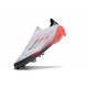 Zapatos de Fútbol adidas F50 Elite LL FG Blanco Negro Rojo