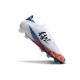 Zapatos de Fútbol adidas F50 Elite LL FG Son Blanco Negro Rojo Vivo