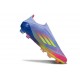 Zapatos de Fútbol adidas F50 Elite LL FG Azul Fusion Limón Lúcido Rosa Lúcido