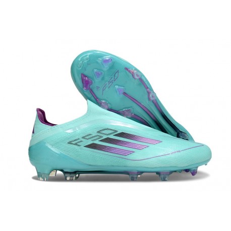 Zapatos de Fútbol adidas F50 Elite LL FG Azul Negro