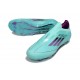 Zapatos de Fútbol adidas F50 Elite LL FG Azul Negro