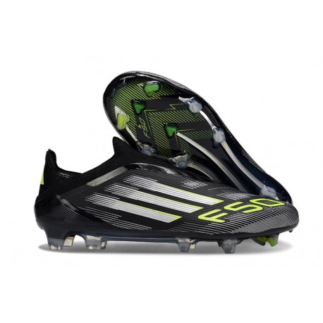 Zapatos de Fútbol adidas F50 Elite LL FG Negro Blanco Rojo