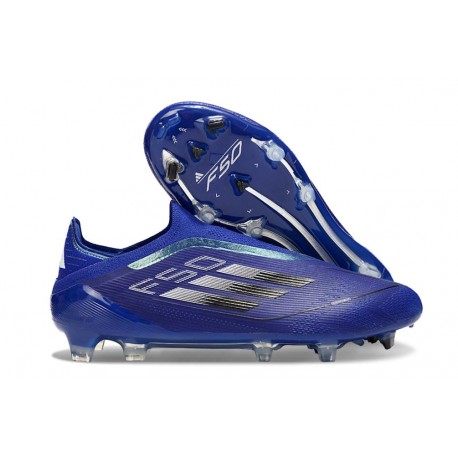 Zapatos de Fútbol adidas F50 Elite LL FG Azul