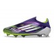Zapatos de Fútbol adidas F50 Elite LL FG Morado Unity Blanco Amarillo Solar