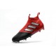 Baratas Botas de fútbol adidas Ace 17+ Purecontrol FG Blanco Rojo Negro