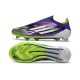 Zapatos de Fútbol adidas F50 Elite LL FG Morado Unity Blanco Amarillo Solar