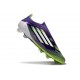 Zapatos de Fútbol adidas F50 Elite LL FG Morado Unity Blanco Amarillo Solar
