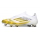 Zapatos de Fútbol adidas F50 Elite LL FG Blanco Amarillo