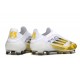 Zapatos de Fútbol adidas F50 Elite LL FG Blanco Amarillo
