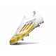 Zapatos de Fútbol adidas F50 Elite LL FG Blanco Amarillo