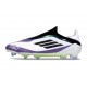Zapatos de Fútbol adidas F50 Elite LL FG X Messi Ftwr Blanco Negro Morado Unity