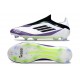 Zapatos de Fútbol adidas F50 Elite LL FG X Messi Ftwr Blanco Negro Morado Unity