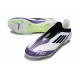 Zapatos de Fútbol adidas F50 Elite LL FG X Messi Ftwr Blanco Negro Morado Unity