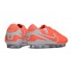 Bota de Futbol Nike Tiempo Legend 10 Elite FG Lava Caliente Blanco