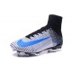 Zapatillas de fútbol Nike Mercurial Superfly 5 FG Blanco Azul Negro