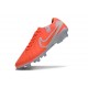 Bota de Futbol Nike Tiempo Legend 10 Elite FG Lava Caliente Blanco