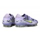 Bota de Futbol Nike Tiempo Legend 10 Elite FG Morado Agate Casi Voltio