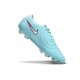 Bota de Futbol Nike Tiempo Legend 10 Elite FG Copa Blanco
