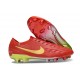 Bota de Futbol Nike Tiempo Legend 10 Elite FG Rojo Oro