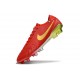 Bota de Futbol Nike Tiempo Legend 10 Elite FG Rojo Oro