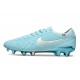 Bota de Futbol Nike Tiempo Legend 10 Elite FG Copa Plateado